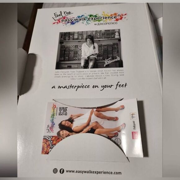 ARCOPEDICO MANDALA BALLET FLATS, ARTIST EDITION, SZ 40 - Picture 5 of 5